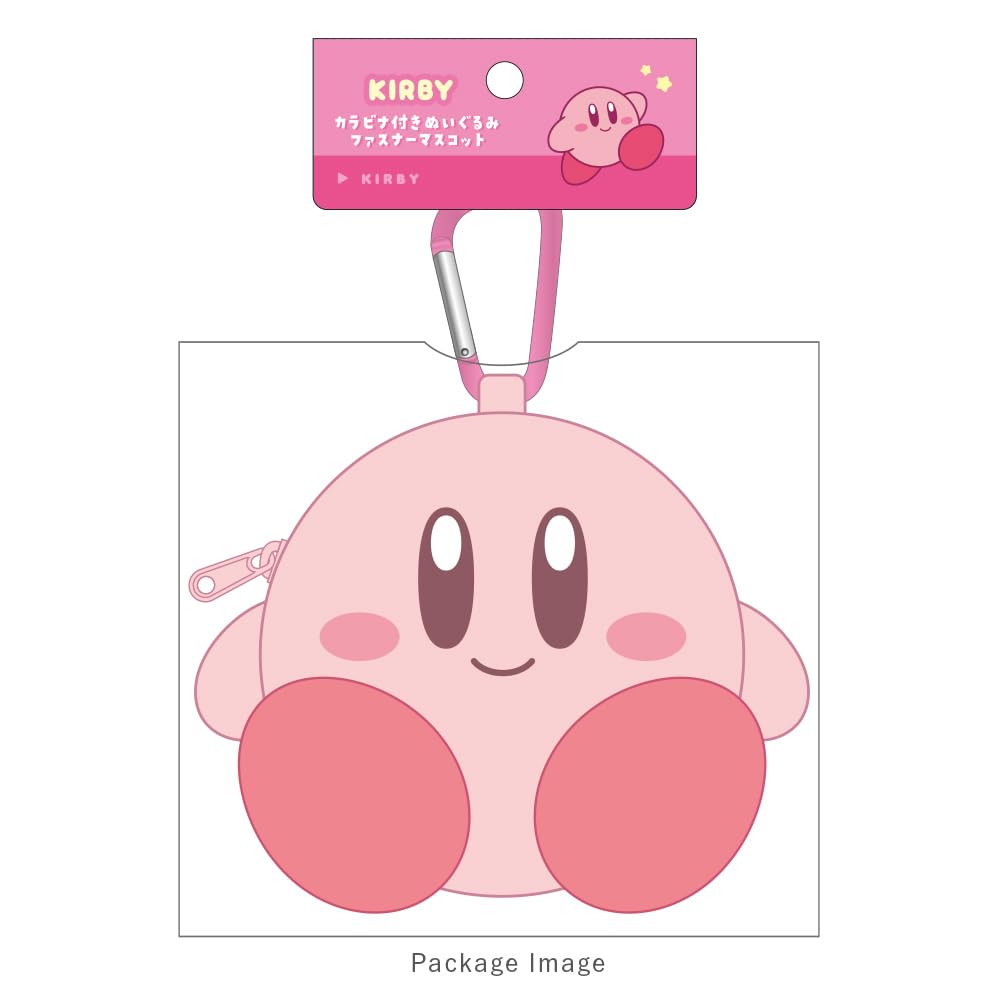 Amazon.co.jp: カービィカラビナ付きぬいぐるみファスナーマスコット